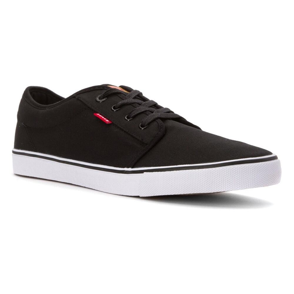 Levi's Porter Sneaker Black Men's Size 11 516614-01A BNIB Canvas Low Cut Classic